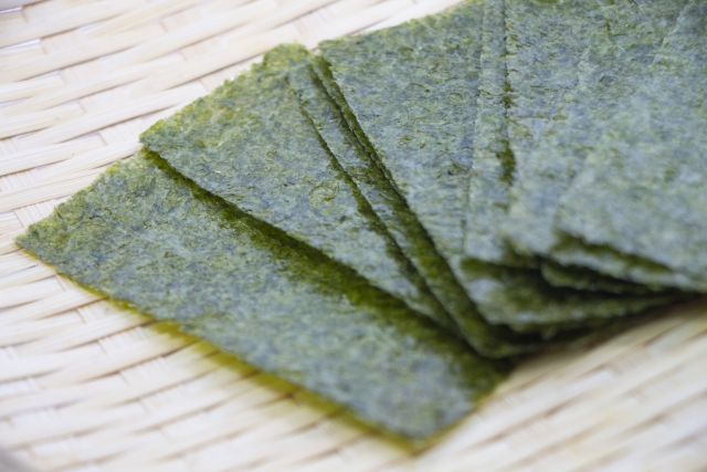 ●About nutrition of Japanese delicious nori.
